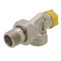 Product Image of 3/4" Threaded x 3/4" Male Union Horizontal Angle Valve with Straight Nipple (9000180)