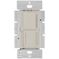 Product Image of Maestro Dual LED+ Control Dimmer & Timer 120V, 75W, 2.5A (Light Almond)