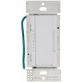 Product Image of Diva Electronic Low-Voltage Dimmer Switch, 300W, Single Pole/Multi-Location, 120V, DVELV-303P-WH, White