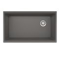 Product Image of Maris Undermount 33" x 19.31" Granite Single Bowl Kitchen Sink (Stone Gray), MAG11031OW-SHG