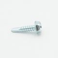 Product Image of 3/4" (Length) x 5/16" (Head Size) Bit Tip Drill & Tap Sheet Metal Screws, #2 Point (Pack of 100)