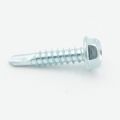 Product Image of 3/4" (Length) x 1/4" (Head Size) Bit Tip Drill & Tap Sheet Metal Screws, .035-.100 Thickness (Pack of 10,000)