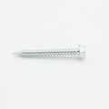 Product Image of #8 1-1/2" (Length) x 1/4" (Head Size) Slotted Hex Head Zip-in Screws, Zinc Plated (2,250 Piece Pail)