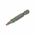 Product Image of 1/4" #1 Square Head Hex Bit, 1-3/4" Long