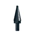 Product Image of 1/4" to 3/4" Step Drill Bit w/ 9 Hole Sizes