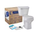 Product Image of Pro-Fit 4 1.6 GPF Round SmartHeight Complete Toilet Kit (White)