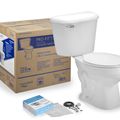 Product Image of Pro-Fit 1 1.6 GPF Round Complete Toilet Kit (White)