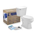 Product Image of Pro-Fit 2 1.6 GPF Elongated Complete Toilet Kit (White)