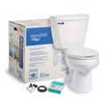 Product Image of Summit 1.28 GPF Round Complete Toilet Kit (White)