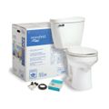 Product Image of Summit 1.6 GPF Round SmartHeight Complete Toilet Kit (White)