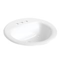 Product Image of 239 MS Round Drop-In Lavatory, 4" Faucet Center (White)