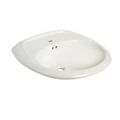 Product Image of 348 Maverick Pedestal Lavatory with Single Faucet Hole (White)
