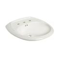 Product Image of 348 Maverick Pedestal Lavatory with 8" Faucet Holes (White)