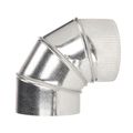 Product Image of 3" Adjustable Elbow - 26 Gauge (90-Degree)