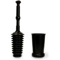 Product Image of All Purpose Master Plunger w/ Air Relief Slot & Tall Caddy (Black)