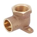 Product Image of 3/4" x 1/2" FxC Cast Brass 90-Degree Drop Ear Elbow (Lead Free)