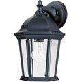 Product Image of 1 Light 100W Dimmable Wall Lantern, 120V (Black), 1024BK