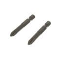 Product Image of 1/4" #2 Phillips Chuck Driver Insert Bit, 1-15/16" Long (Pack of 2)