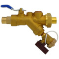 Product Image of 1/2" Sweat SV Combination Ball Valve, Wye Strainer and Union w/ 1/2" Bypass Port