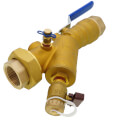 Product Image of 1-1/4" FPNT SV Combination Ball Valve, Wye Strainer and Union w/ 3/4" Bypass Port
