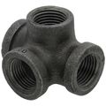 Product Image of 1/2" Black Side Outlet Tee