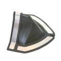 Product Image of End Cap Master Flash for Metal & Standing Seam Roofs, Model #2 (Dark Gray EPDM)