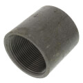 Product Image of 1-1/2" Black Steel Merchant Coupling