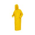 Product Image of 260C Classic Plus Waterproof Ankle Length Raincoat w/ Detachable Hood & Corduroy Collar, Yellow (3XL)