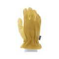 Product Image of 3505 Soft Select B Grade Deerskin Leather Drivers Work Gloves w/ Split Leather Back (Small)