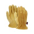 Product Image of 3505 Soft Select B Grade Deerskin Leather Drivers Work Gloves w/ Split Leather Back (2XL)
