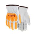 Product Image of 36136HP CutPro Goatskin Leather Drivers Work Gloves w/ 360 HyperMax HPPE Lining (Medium)