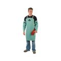 Product Image of 39136 Limited Flammability Treated Cotton Welding Apron, Green (36" x 24")