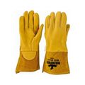 Product Image of 4984 Mustang Deerskin Leather Mig/Tig Welding Work Gloves w/ Thumb Strap (XL)