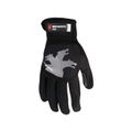 Product Image of 950 HyperFit Mechanics Work Gloves w/ Synthetic Leather Palm & Reflective Logo, Black (Small)