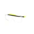 Product Image of OG2 Klondike Over-the-Glass Safety Glasses w/ MAX36 Dual Coating Clear Lens (High Visibility Lime)