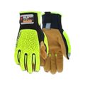 Product Image of PD5931 Predator Mechanic Work Gloves, Sasquatch Leather Palm, TPR Back (Large)