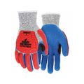 Product Image of UT1951 UltraTech Mechanic Work Gloves, 13-Gauge HyperMax HPPE, Latex Coated, TPR Back (Large)