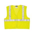 Product Image of VCL2MLFR Luminator High Visibility Reflective Safety Vest w/ Silver Stripes, Limited Flammability, Lime (Medium)