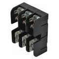 Product Image of Fuse Block, 3 Pole, 10 to 14 AWG, DIN Rail Mount, 600 VAC/VDC, 30A, 30313R