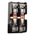 Product Image of Fuse Block, 2 Pole, 14 to 6 AWG, DIN Rail Mount, 600 VAC/VDC, 30A, 30352