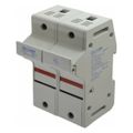 Product Image of Fuse Holder, 2 Pole, DIN Rail Mount, 600 VAC/VDC, 60A, US6J2I