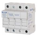 Product Image of Fuse Holder, 3 Pole, DIN Rail Mount, 600 VAC/VDC, 30A, USCC3N