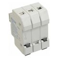 Product Image of Fuse Holder, 3 Pole, DIN Rail Mount, 1000 VDC, 30A, USM3I