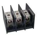 Product Image of 3-Pole Aluminum Intermediate Power Distribution Block, 350 MCM-6 AWG, 67003