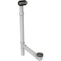 Product Image of Linear 1-1/2" Tub Drain Kit w/ Overflow, MF35826 (Brushed Nickel)