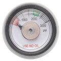 Product Image of 1-1/2" Back Port Gauge, 0-3000psi