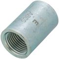 Product Image of 1/2" Galvanized Steel Merchant Coupling