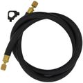 Product Image of 1/2" MegaFlow High-Speed Evacuation Hose, 6', 3/8" x 1/4" Flare (Black)