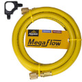 Product Image of 3/8" MegaFlow High-Speed Recovery Hose, 6', 1/4" x 1/4" Flare (Yellow)