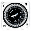Product Image of MIL72 Series Surface/DIN Rail or Flush Mount Time Switch, 21A, SPDT with Override (120V)